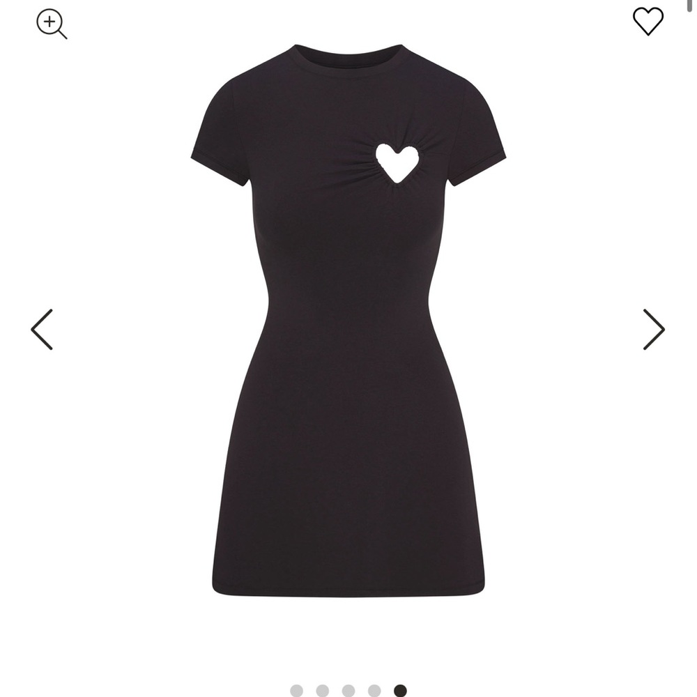 NWT SKIMS HEART MINI DRESS